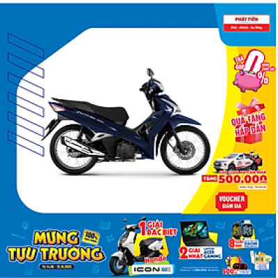 Xe Máy Honda Future 125 FI 2024 -Tiêu chuẩn (Phanh đĩa - vành nan hoa)