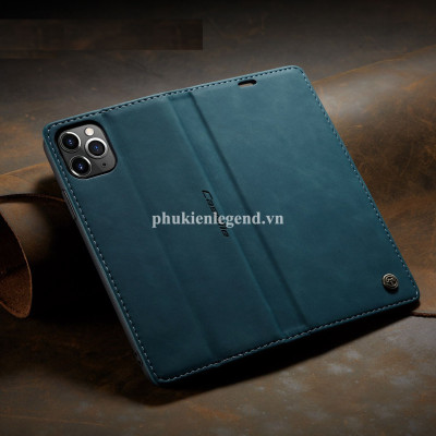 Bao da dạng ví hiệu Caseme dành cho iPhone 12 Pro Max  chống sốc chống va đập, kèm ngăn đựng thẻ đựng tiền tiện lợi - Hàng chính hãng