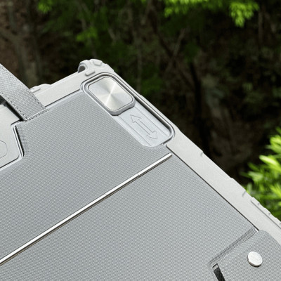 Bao da kèm Bàn Phím cho iPad Pro 13 inch M4 2024, ipad Air 6 M2 / Air4 / Air5 / Pro 11 inch M1-M2 hiệu Nillkin Carry Go Có Đèn Nền Tay Cầm Từ Tính Di Động/ Đèn nền 7 Màu/ Độ Sáng 4 Mức - Hàng chính hãng