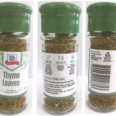 Lá húng tây hiệu McCormick 12g