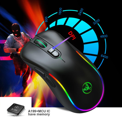 Tổ hợp bàn phím và chuột HXSJ J300 + V400 có thể lập trình ánh sáng RGB