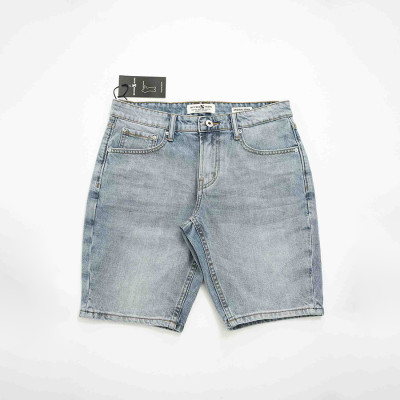 Quần Short Jeans Nam Cao Cấp HUNTER X-RAYS  Form Slimfit Thun Nhẹ Màu Xanh Nhạt S40