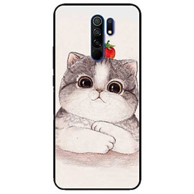 Ốp lưng dành cho Xiaomi Redmi 9 mẫu Mèo Và Cà