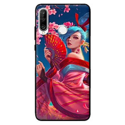 Ốp lưng in cho Huawei P30 Lite Anime Airi Kiemono - Hàng chính hãng