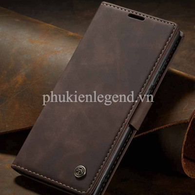 Bao da dạng ví dành cho Samsung Galaxy Note 10 Lite hiệu caseme chống sốc chống va đập bụi bẩn, có ngăn đựng tiền, đựng thẻ tiện dụng - Hàng chính hãng