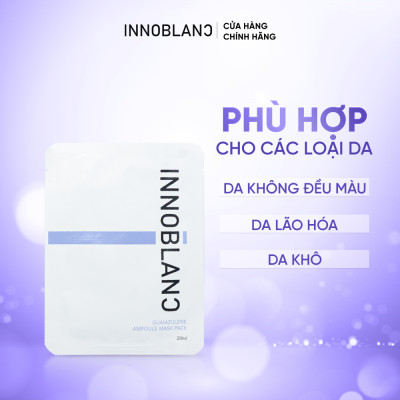 Ampoule Mask Pack (Hộp/5 Miếng) | Mặt Nạ Cấp Ẩm, Làm Dịu Da, Chống Lão Hóa, Dưỡng Trắng Cho Da Nhạy Cảm