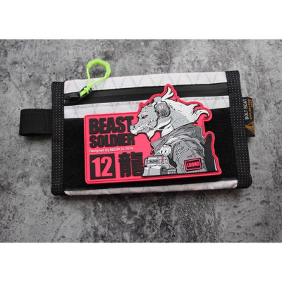 Patch_velcro chiến binh thú Beast Soldier_PVC Patches for Clothing Bag