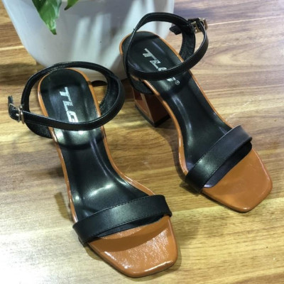 Sandal cao gót nữ da cao cấp hot trend  trẻ trung năng động 21283