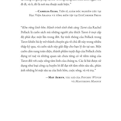 Sách - Khu Rừng Linh Hồn - Hành Trình Tỉnh Thức Cùng Tarot