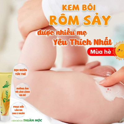 Kem bôi da thuần mộc Thanh Mộc Hương chàm sữa nấm da đầu vảy nến an toàn cho trẻ đến mẹ bầu 16g