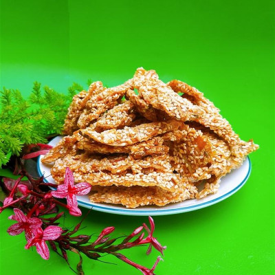 Đặc Sản Bình Thuận  - Cá Mai Tẩm Mè Đầm Sen - 150G