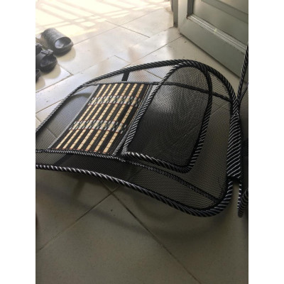 Tấm lót đệm lưới tựa lưng ghế ô tô ,xe hơi ,văn phòng chống nóng ,giảm đau mỏi,tạo dáng ngồi ngay thẳng và thoải mái