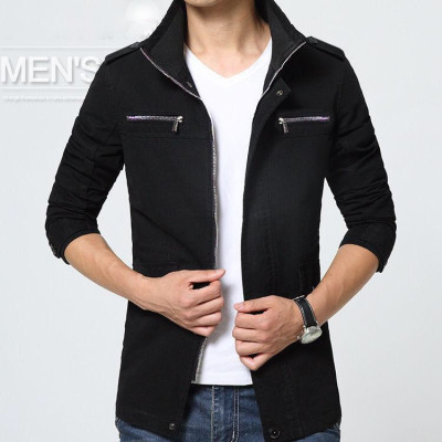 Áo Khoác Kaki Nam 2 Lớp Giả Vest Phối Khóa Ngực Cao Cấp ShopN6 - KK42 (Nhiều Màu)