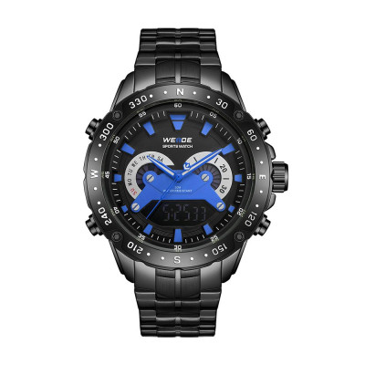 Đồng hồ Quartz WEIDE WH8501 nam Màn hình kép, Kỹ thuật số,Chống nước 3ATM