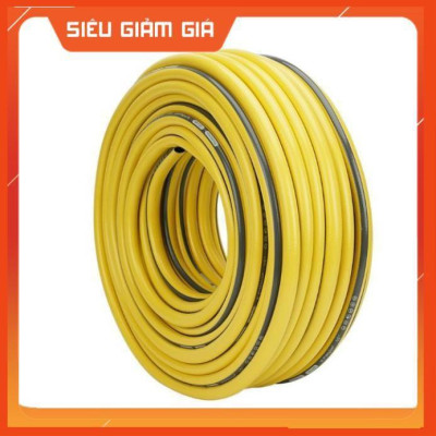 Bộ dây vòi xịt nước rửa xe, tưới cây . tăng áp 3 lần, loại 20m 206318 đầu đồng, cút, nối PE 