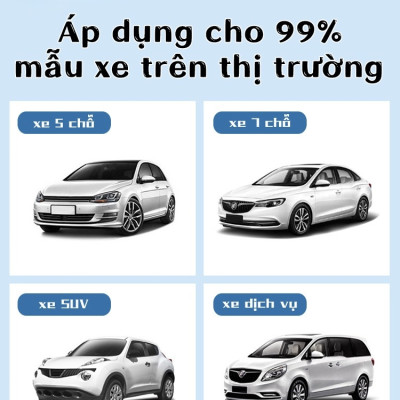 Rèm Che Nắng NAM CHÂM 2 Lớp Hoạt Hình Dễ Thương Xe Ô Tô | Màn Dày Dặn, Có Lưới Bảo Vệ Chống Muỗi, Hít Nam Châm