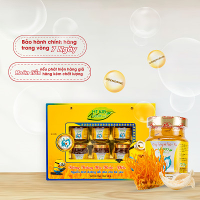 Đông Trùng Hạ Thảo Yến Kid Thiên Ân - Hộp 6 Hũ