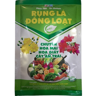 Phân vi lượng giúp Rụng lá - Ra hoa đồng loạt cho hoa Mai - hoa Giấy - Cây ăn trái 