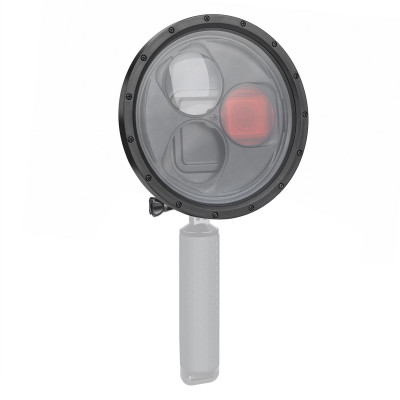 Vỏ SHOOT  lặn không thấm nước với  kính lúp 10x Tương thích với GoPro Hero 7/6/5