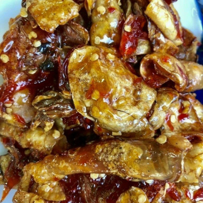 Đặc sản Phan Thiết - Mực Rim Sa Tế Đã Chế Biến Ăn Liền Hộp 200 Gram Là Món Ăn Ngon Ơi Là Ngon. Hạn Sử Dụng 6 Tháng Kể Từ Ngày Đặt Hàng - OCOP 4 Sao