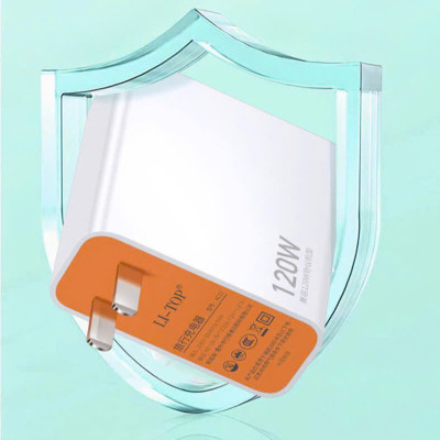 Bộ sạc nhanh LI-TOP AC12 120W chân Type C, đạt chứng nhận 3C tiêu chuẩn quốc gia, Kim Ánh bảo hành hàng chính hãng 12 tháng