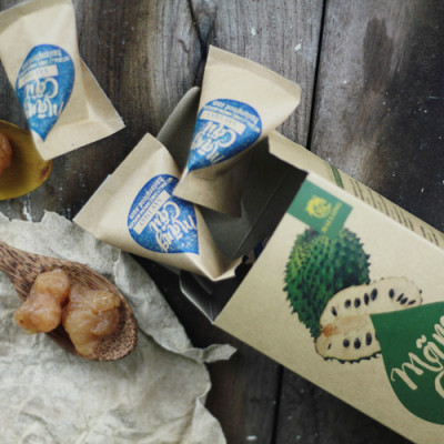 Combo 4 Hộp Mãng Cầu Sấy Dẻo Hải Long (120g / Hộp)